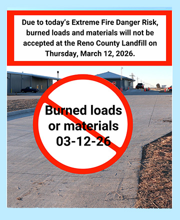 Extreme Fire Danger Today: Burned Materials Temporarily Restricted at Landfill - News Image